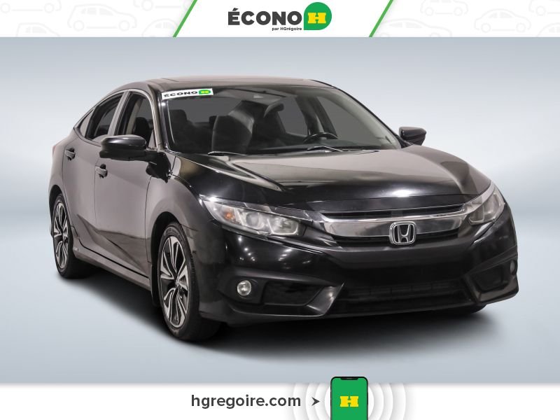 2018 Honda Civic Black Blainville - photo #0