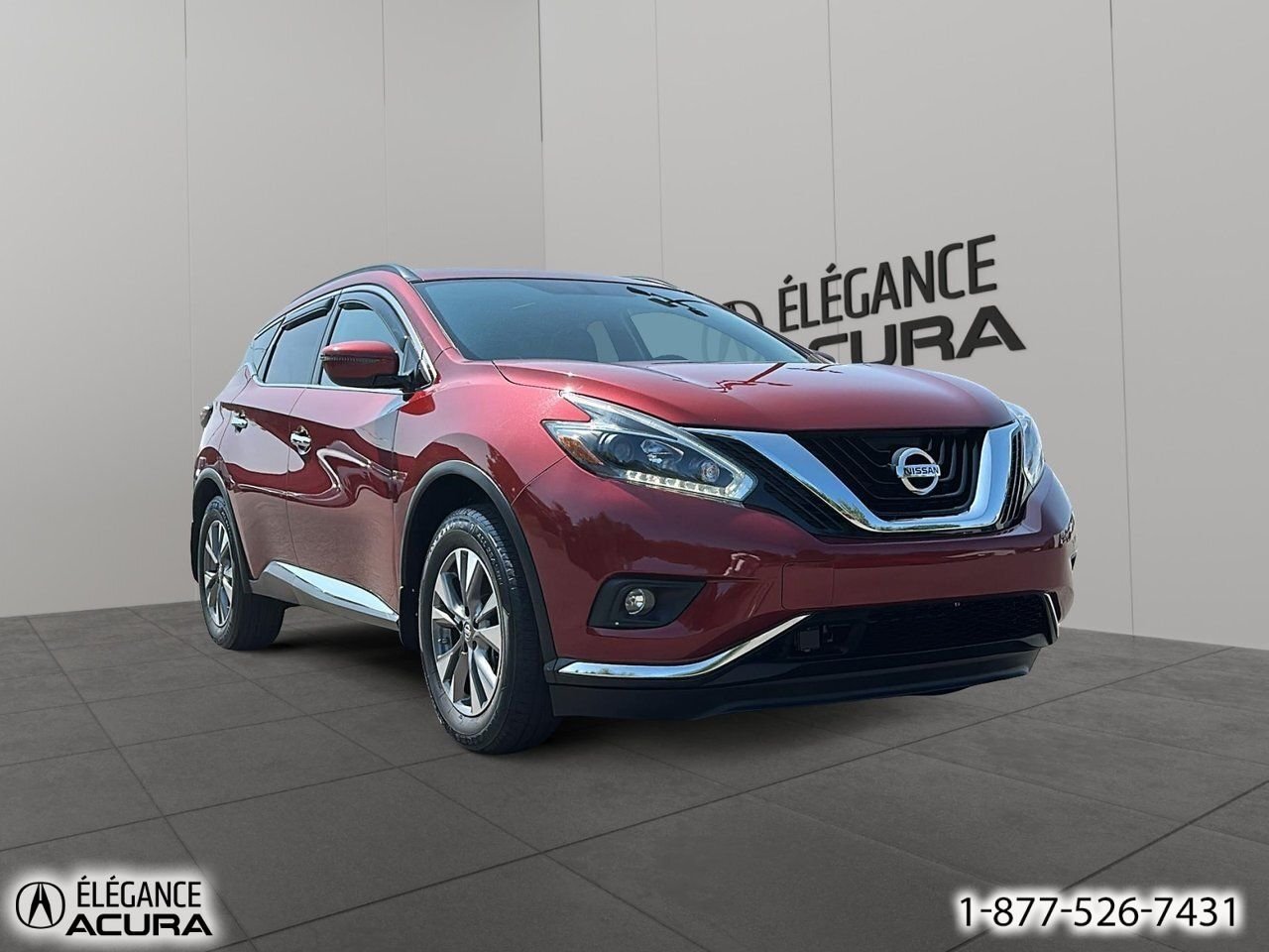 Nissan Murano SV | A8673A 2018 Rouge Granby - photo #2
