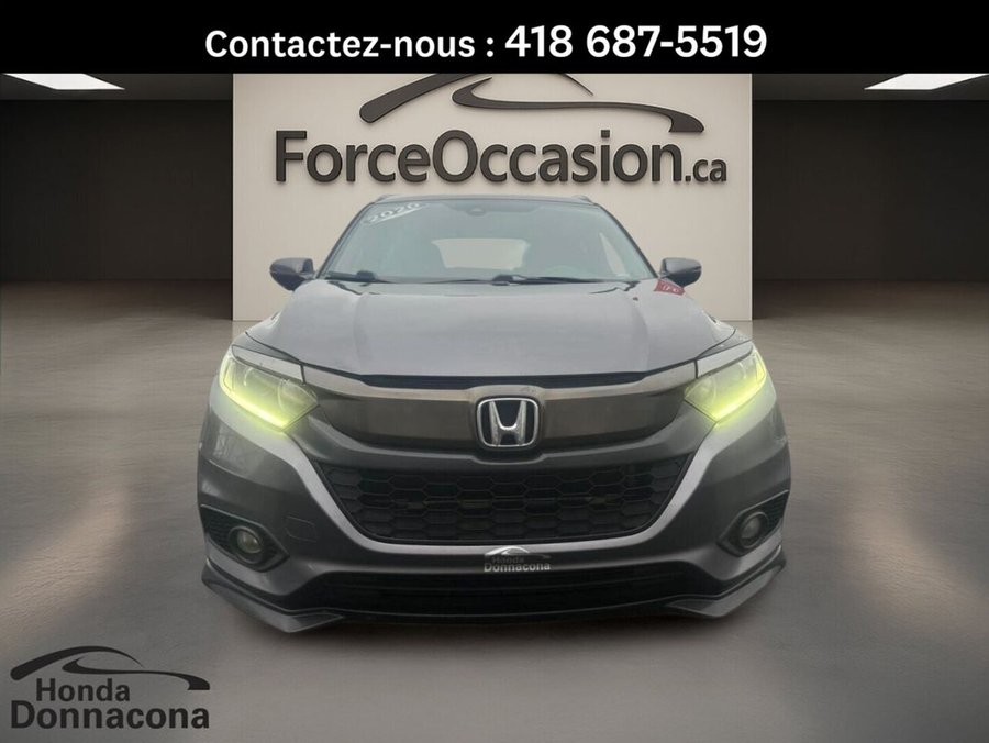 Honda HR-V Sport, Bancs chauffant, Volant chauffant, Toit ouvrant 2020 Gris