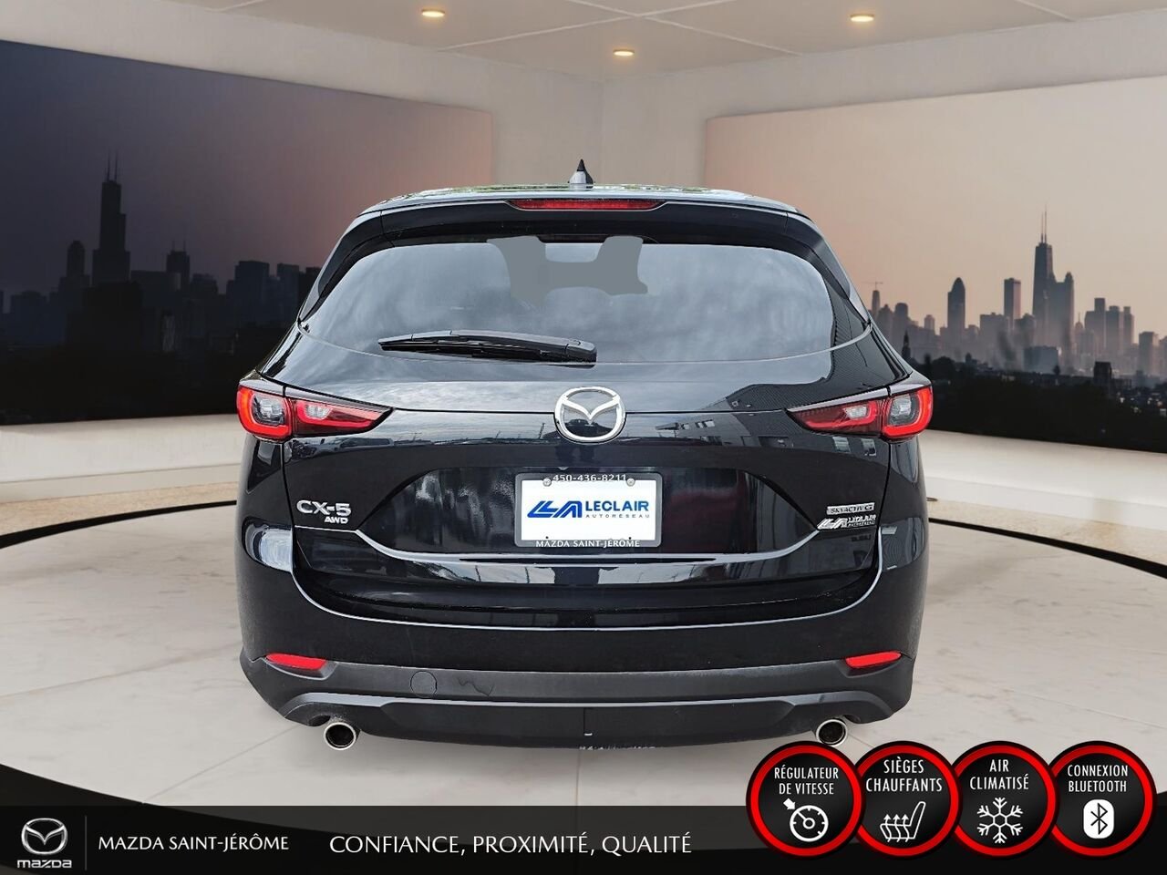 Mazda CX-5 2023 Noir Saint-Jérôme - photo #6