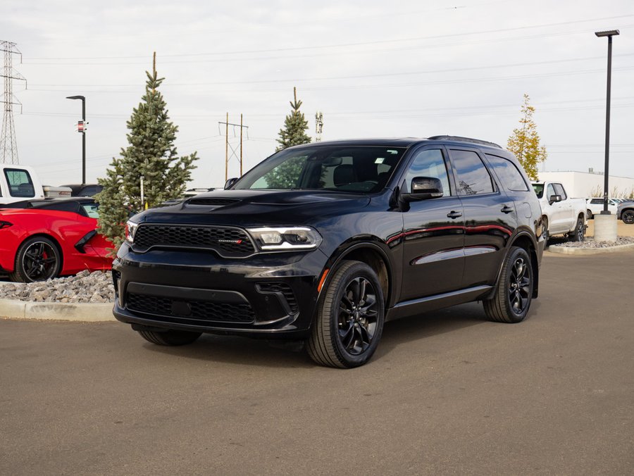 2026 Dodge Durango GT Plus Blacktop AWD 3.6L 7-Passenger | Leather Heated & Vented Seats Black