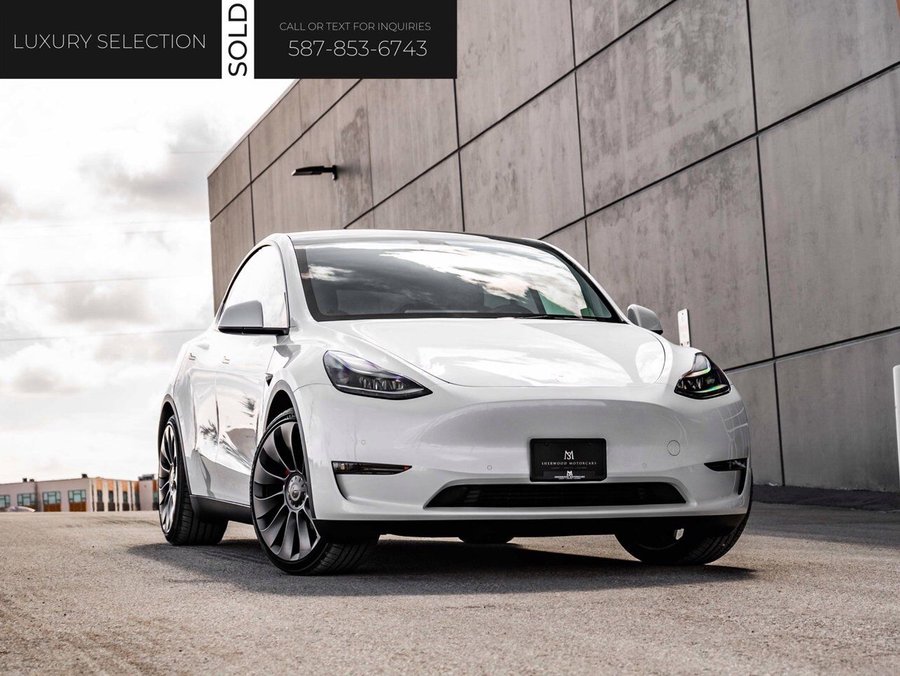 2022 Tesla Model Y Performance White