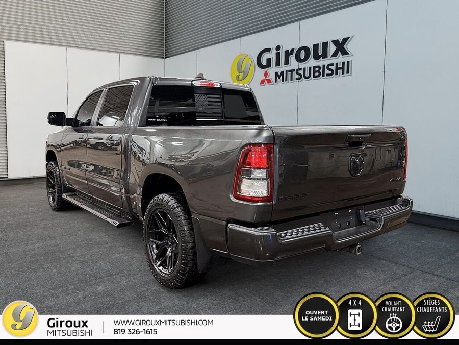 RAM 1500 Big Horn cabine d'équipe 4x4 caisse de 5 pi 7 po 2022 Gris