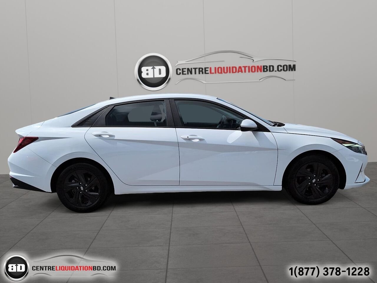 Hyundai Elantra PREFFERED | BD0278 2023 Blanc Granby - photo #3
