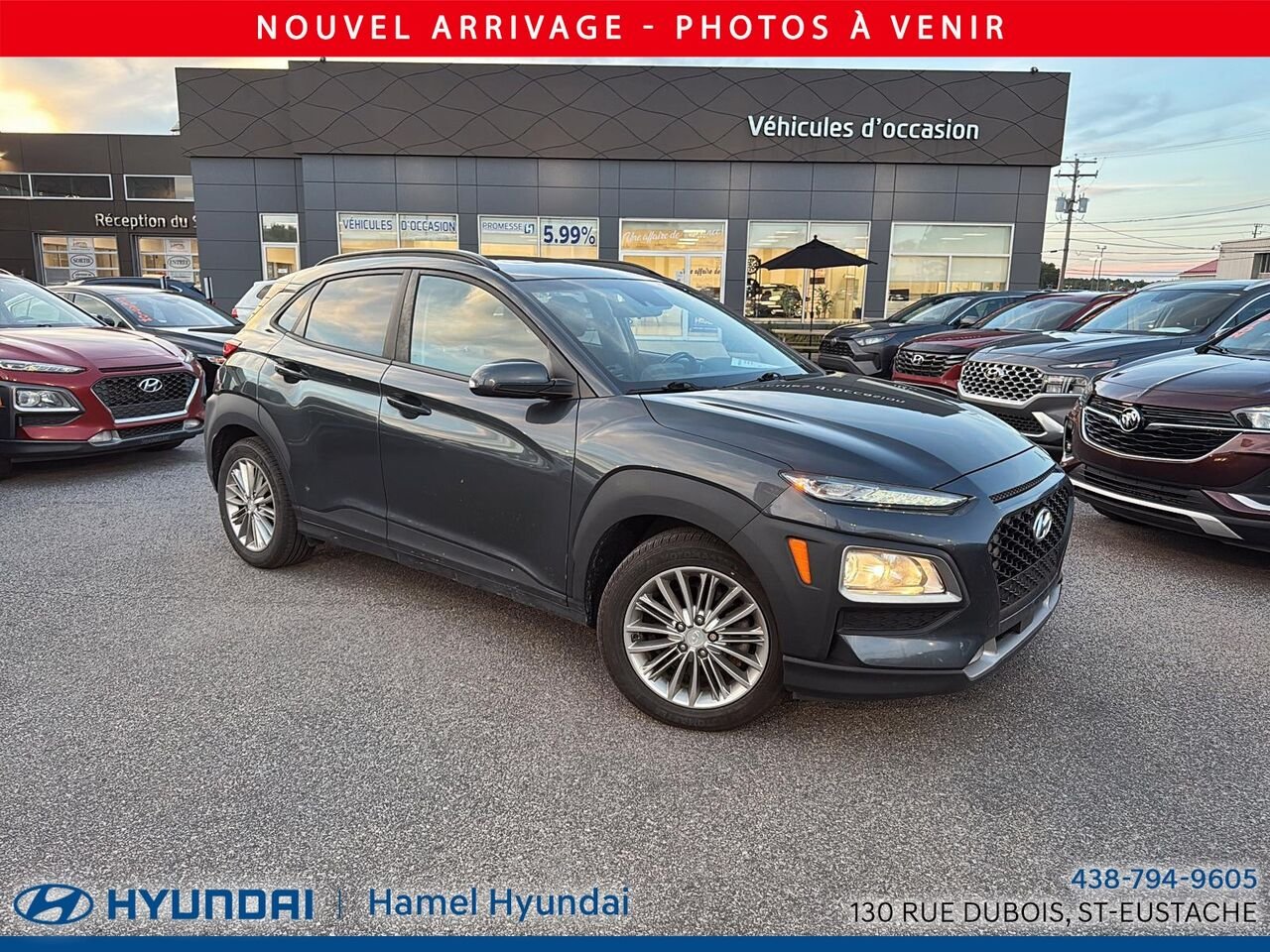 2019 Hyundai Kona Grey Saint-Eustache - photo #0