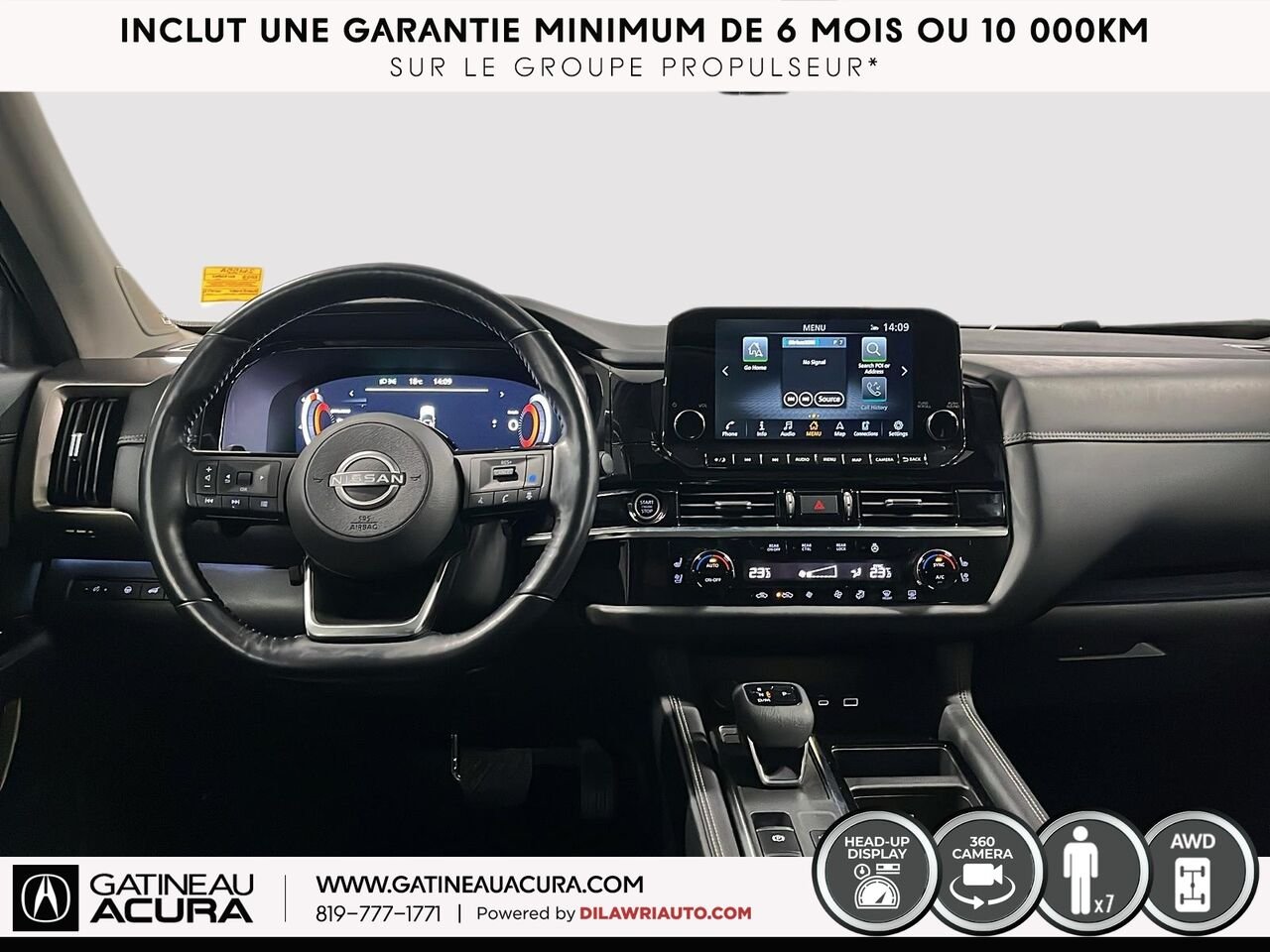 Nissan Pathfinder Platinum 4WD 2023 Blanc Ottawa & Gatineau - photo #2