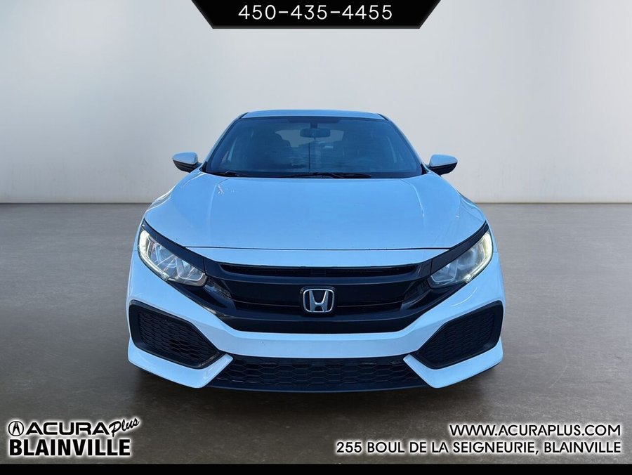 2018 Honda Civic Hayon LX White