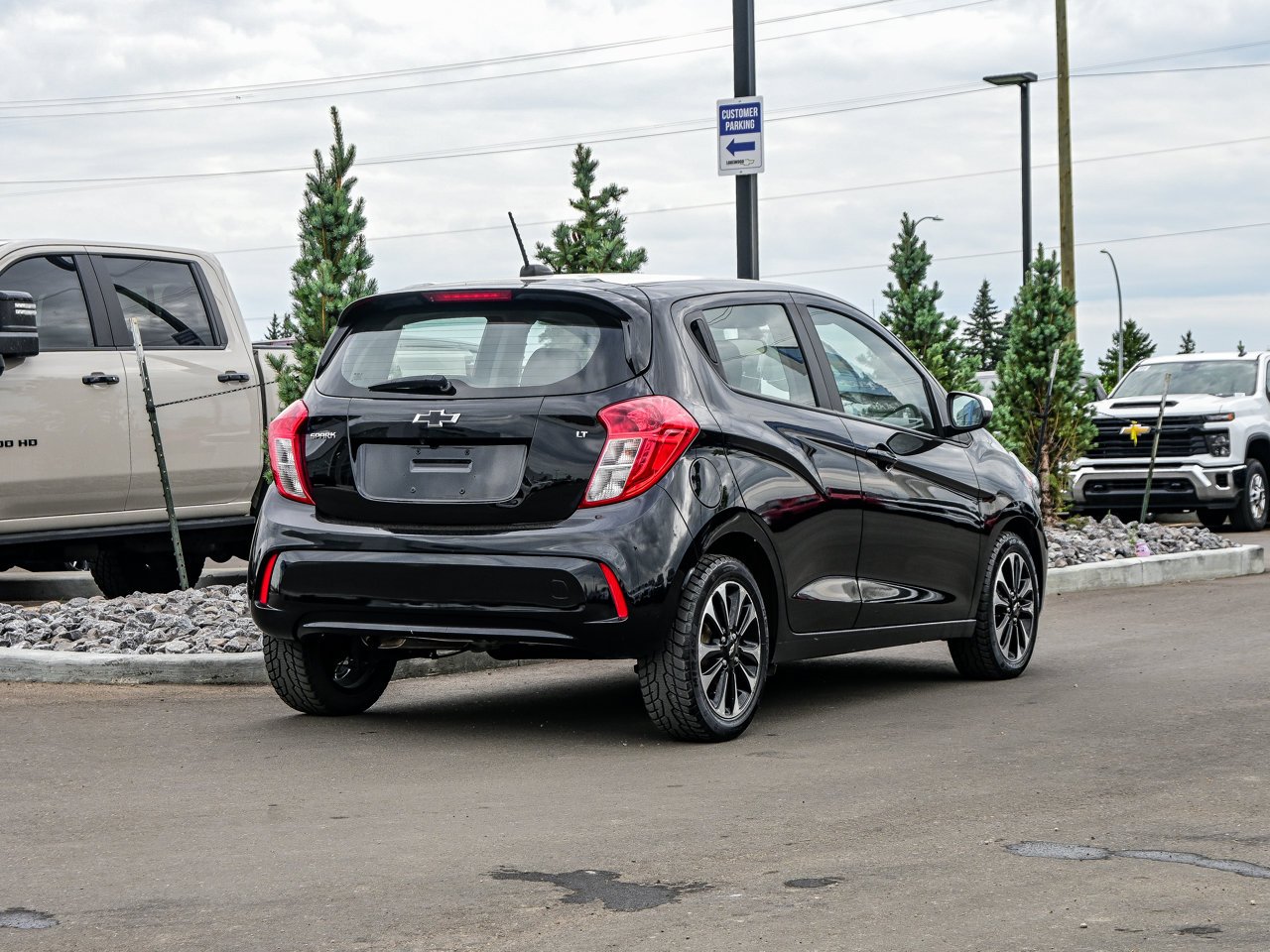2022 Chevrolet Spark 4dr HB CVT 1LT Black Sherwood Park - photo #12