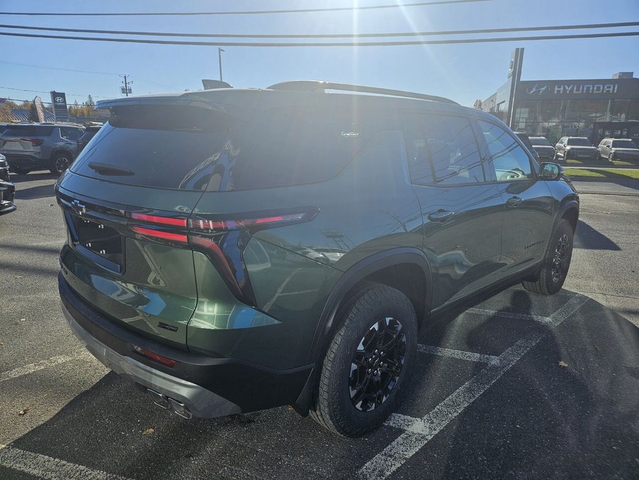Chevrolet Traverse Z71 4 portes TI 2027 Vert Trillium métallisé