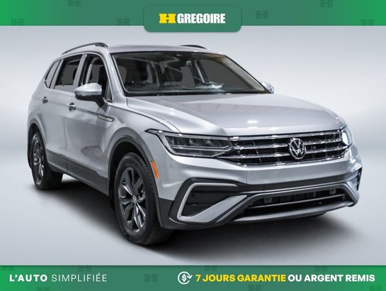 2022 Volkswagen Tiguan Comfortline 4 Motion AUTO AC CUIR TOIT MAGS CAM RE Silver