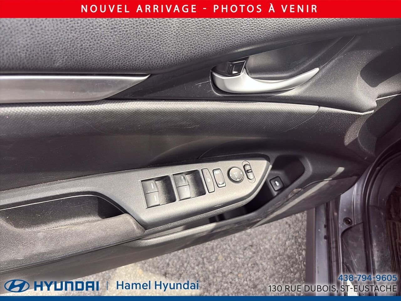 2016 Honda CIVIC Grey Saint-Eustache - photo #7