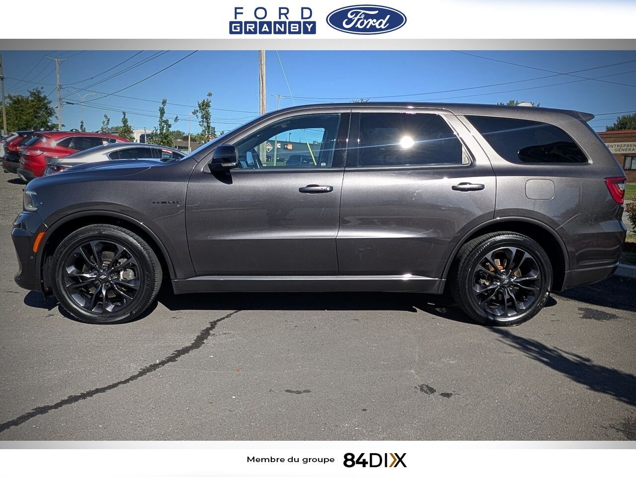 Dodge Durango 2021 Gris Granby - photo #3