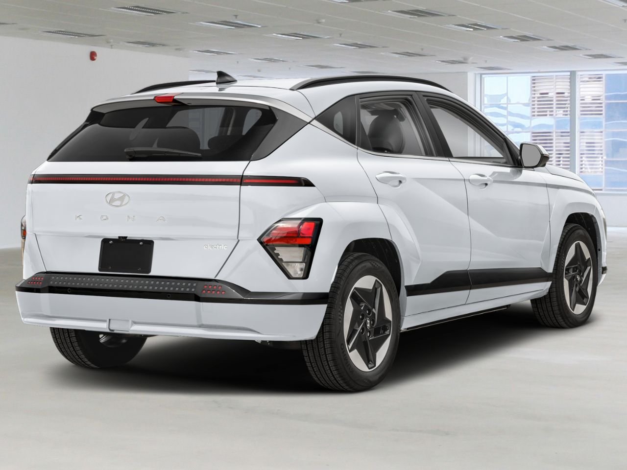 HYUNDAI Kona électrique Preferred TA avec ensemble Trend 2026 Blanc Atlas Gatineau - photo #2