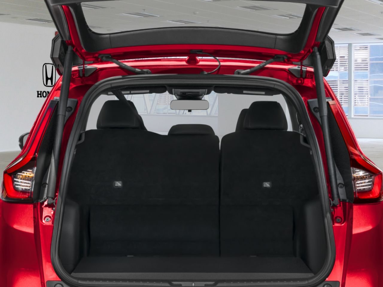 2027 HONDA CR-V Hybrid TrailSport AWD Radiant Red Metallic Val-d'Or - photo #3