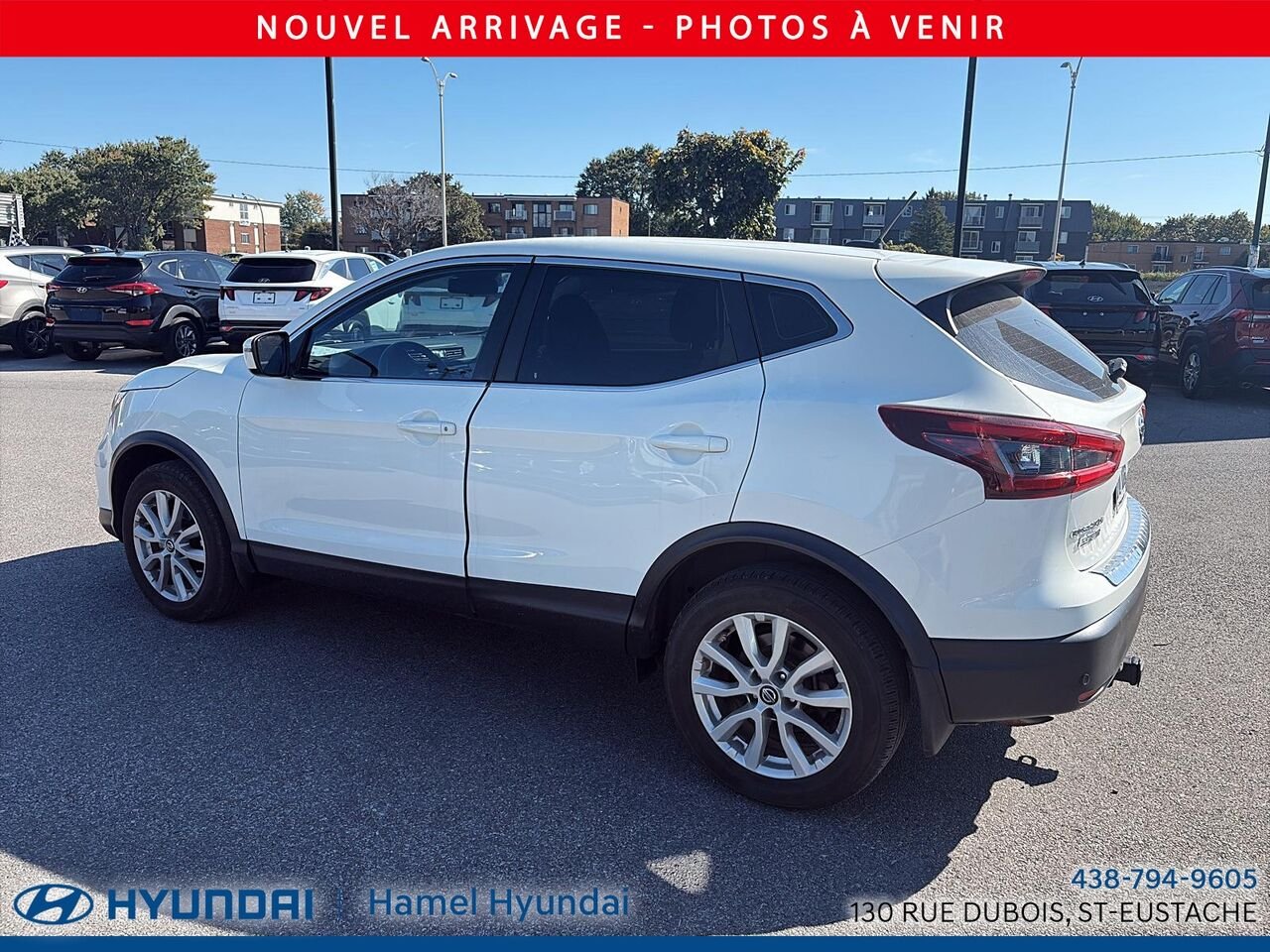 Nissan Qashqai 2023 Blanc Saint-Eustache - photo #3