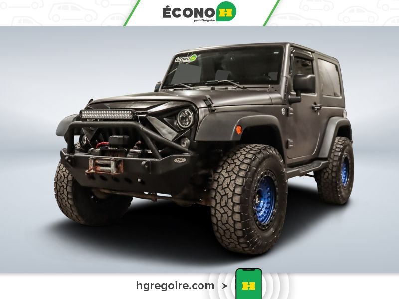 Jeep Wrangler 2015 Gris Blainville - photo #2