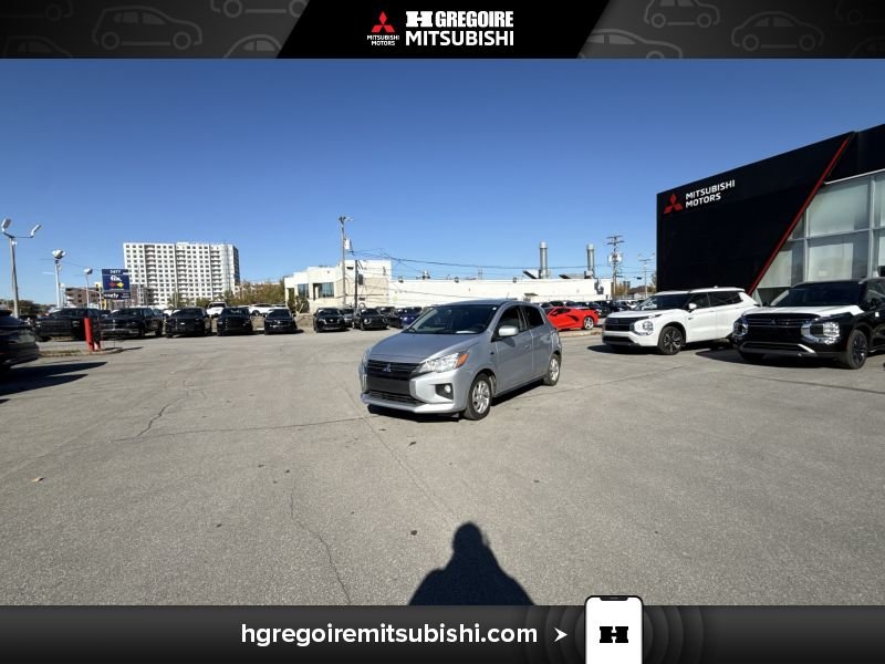 2024 Mitsubishi Mirage ES * A partir 0.9% * Caméra Carplay Silver