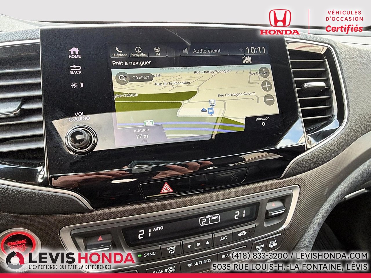 Honda Pilot TrailSport TI 2022 Blanc Lévis - photo #14