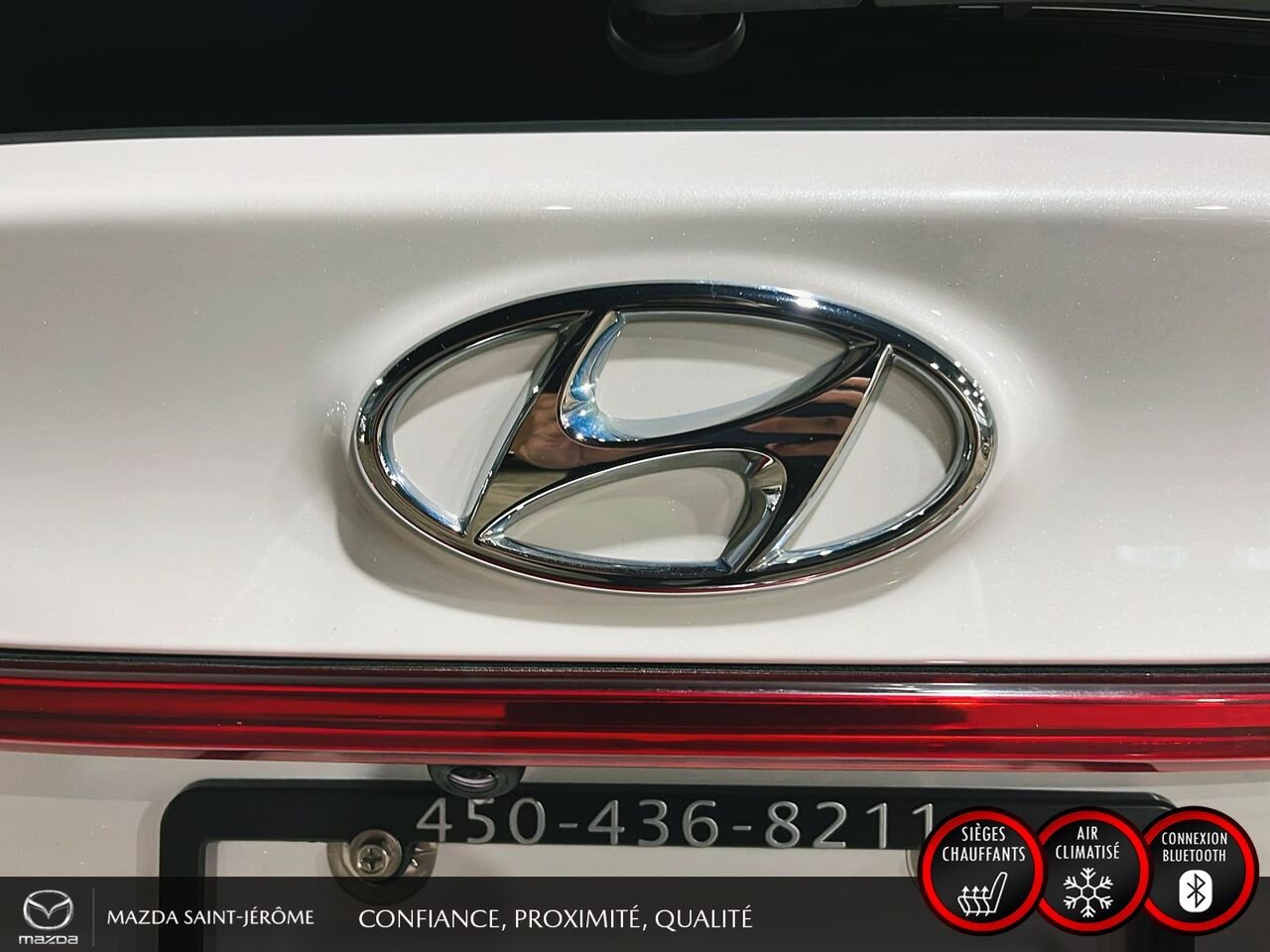 Hyundai Santa Fe Hybrid 2022 Blanc Ste-Agathe des Monts - photo #7