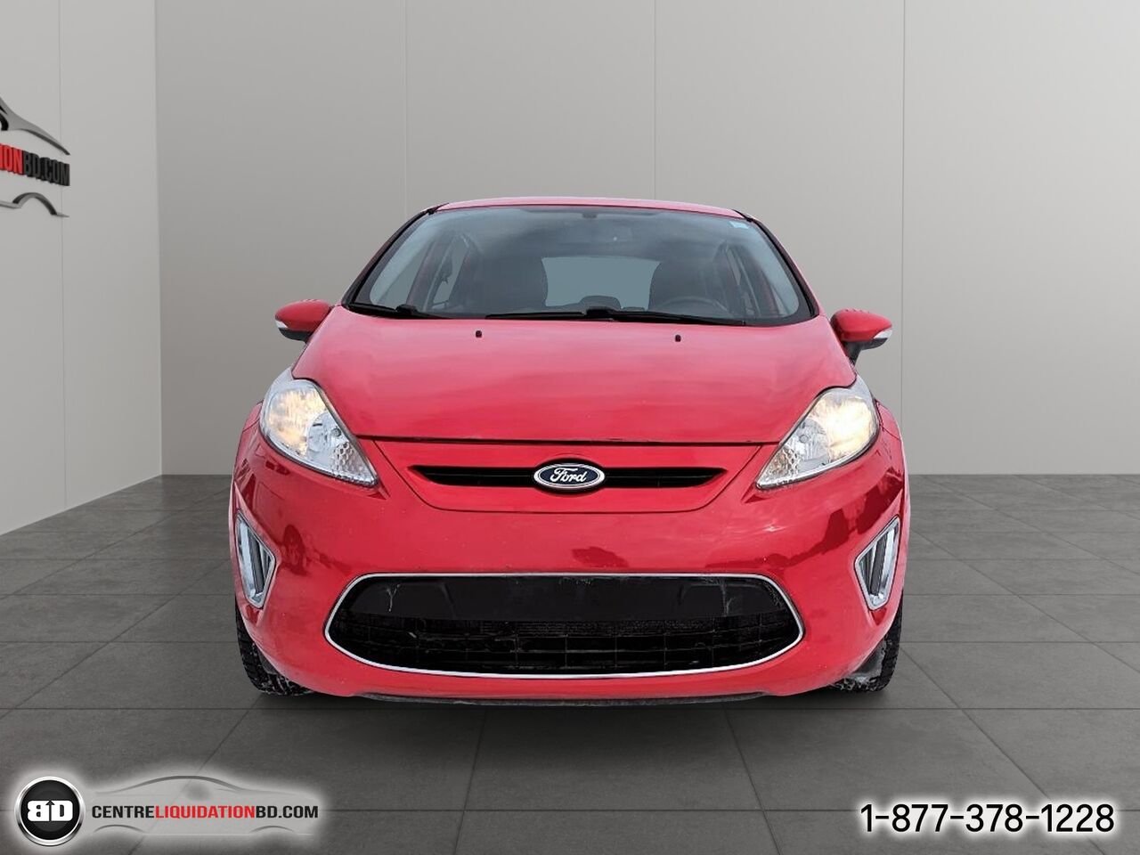 Ford Fiesta TITANIUM AUTOMATIQUE SIEGES CHAUFFANTS (BAS KM) | BD0131 2013 Rouge Granby - photo #1