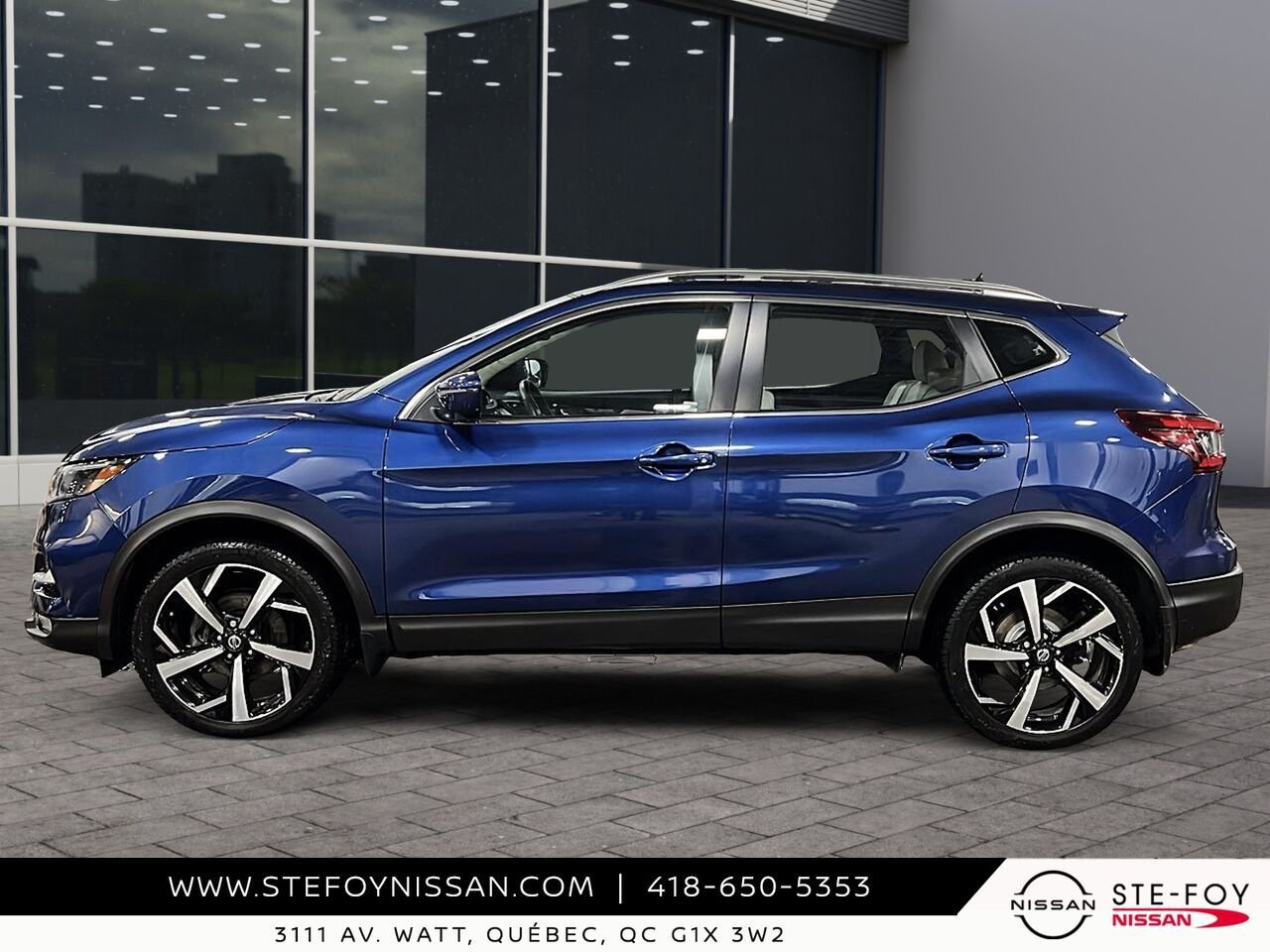 2022 Nissan QASHQAI SV AWD Blue Ste-Foy - photo #2