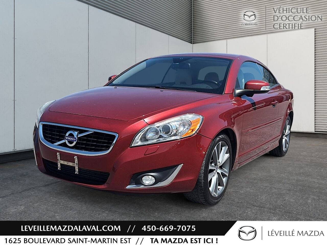 2012 Volvo C70 Décapotable 2 portes T5 Red Laval - photo #0