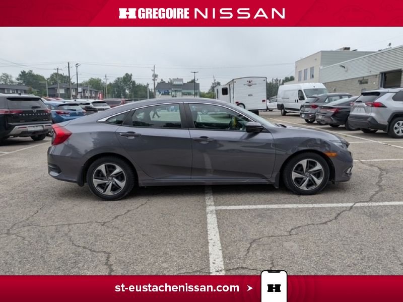 Honda Civic SE4617 | LX AUTOMATIQUE CLIMATISATION SIEGES CHAUFFANTS MAG 2020 Gris Laval - photo #13