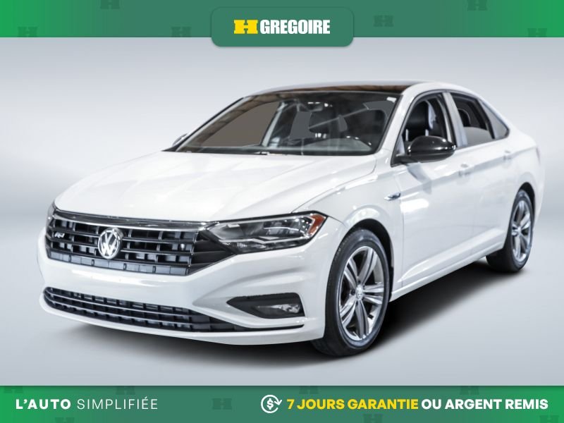 2019 Volkswagen Jetta Highline AUTO AC CUIR TOIT MAGS CAM RECULE BLUETOO White