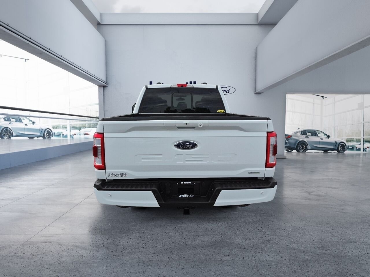 Ford F-150 2F293A | LARIAT 3.5L ** SPORT ** TOIT PANO ** 20P ** GROS MIRROIRS ** 5,5 pi 2022 Blanc Saint-Jérôme - photo #21