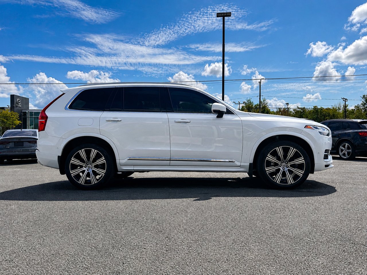 Volvo XC90 Recharge 2022 Blanc Granby - photo #7