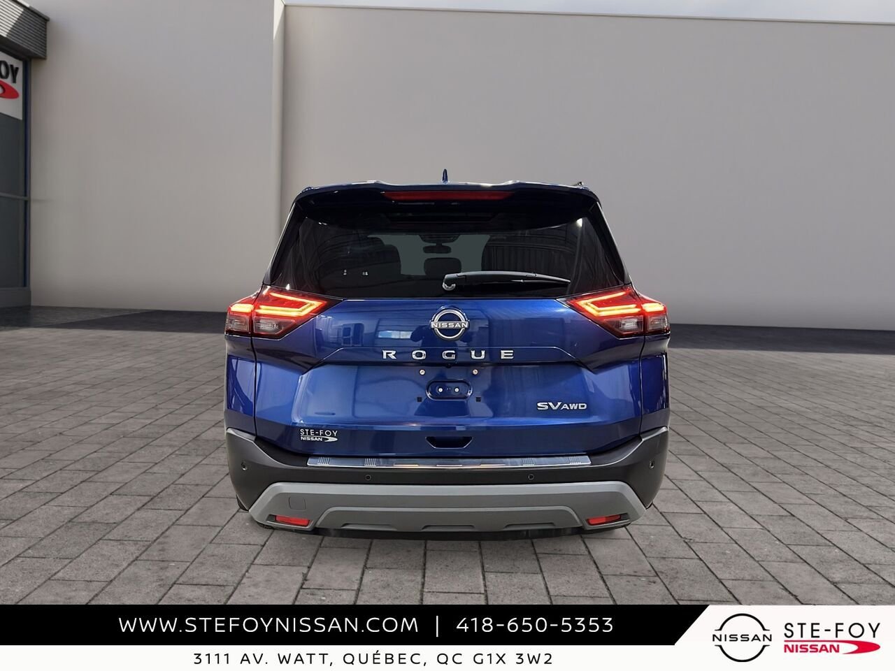 Nissan Rogue SV TI 2023 Bleu Ste-Foy - photo #2