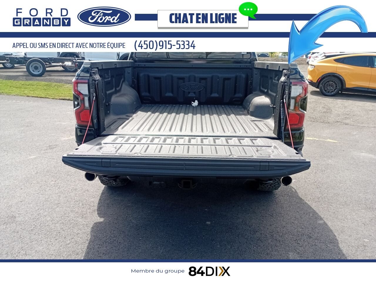 Ford RANGER 2024 Noir Granby - photo #6