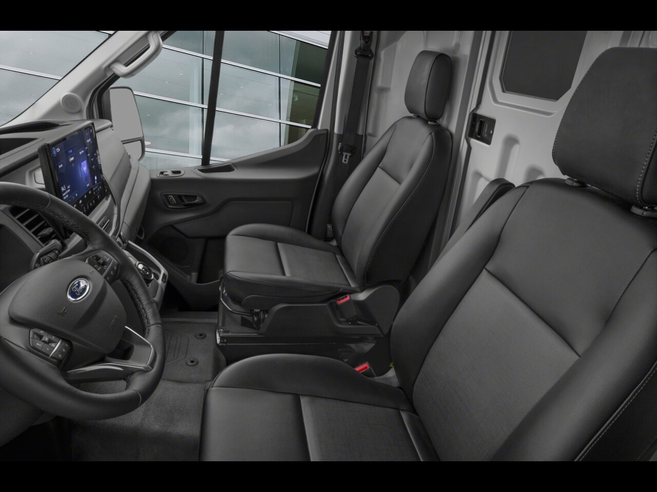 Ford E-Transit fourgonnette utilitaire 2025 Noir agate métallisé Saint-Eustache - photo #10