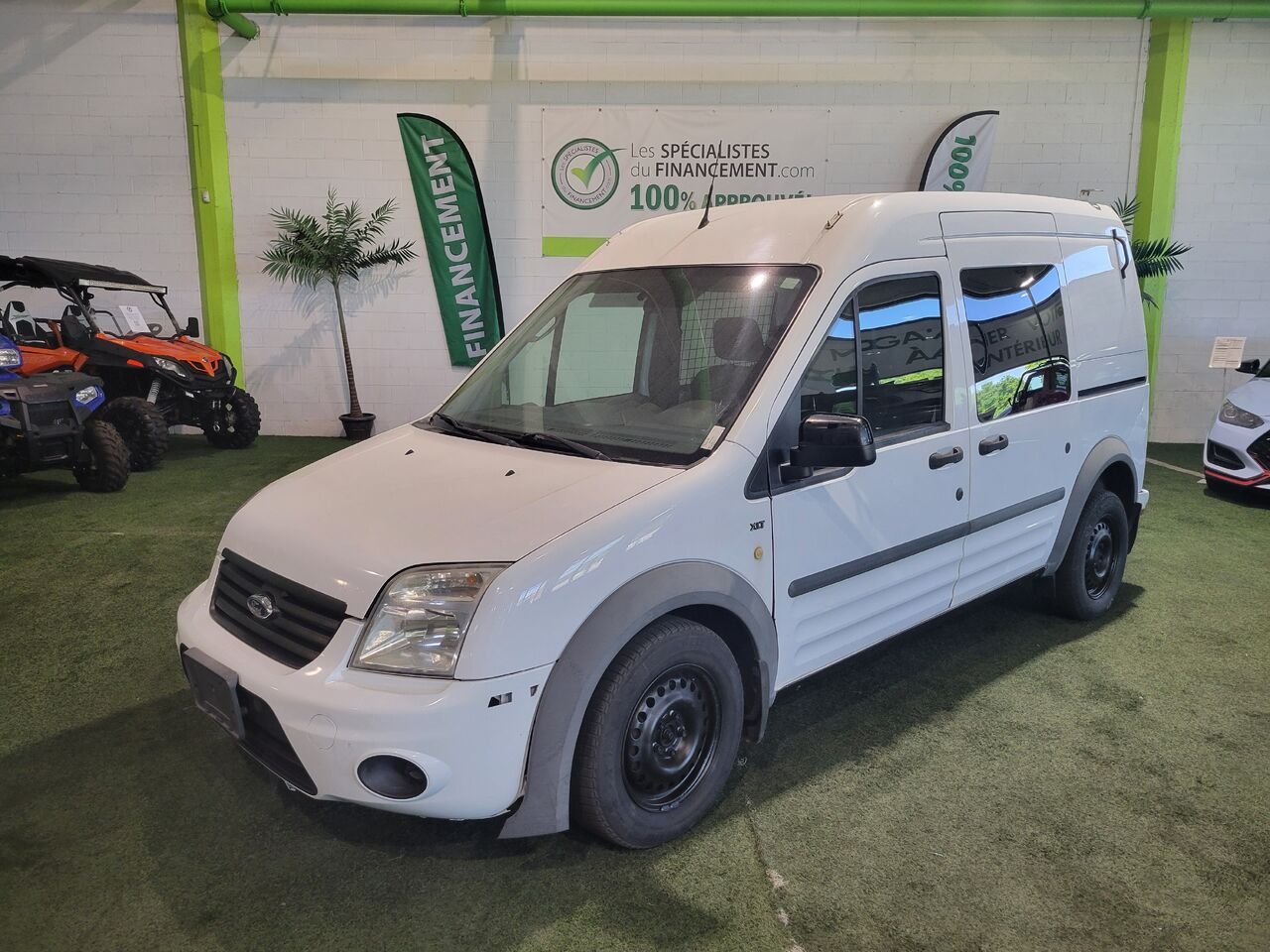 Ford Transit Connect 2012 Blanc Longueuil, - photo #1
