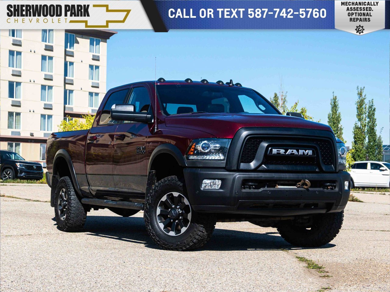 2018 Ram 2500 Power Wagon 4x4 Crew Cab 6'4 Box Red Sherwood Park - photo #0