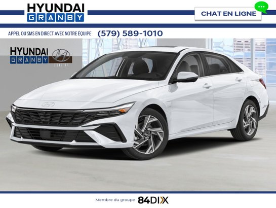 HYUNDAI Elantra Luxury IVT 2025 Blanc Atlas