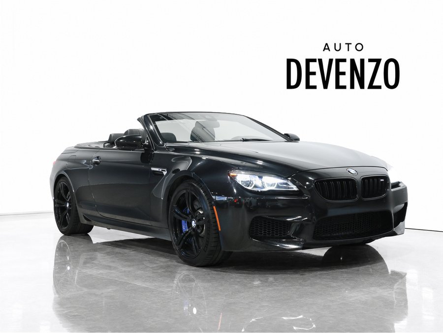 BMW M6 Cabriolet 2016 Noir