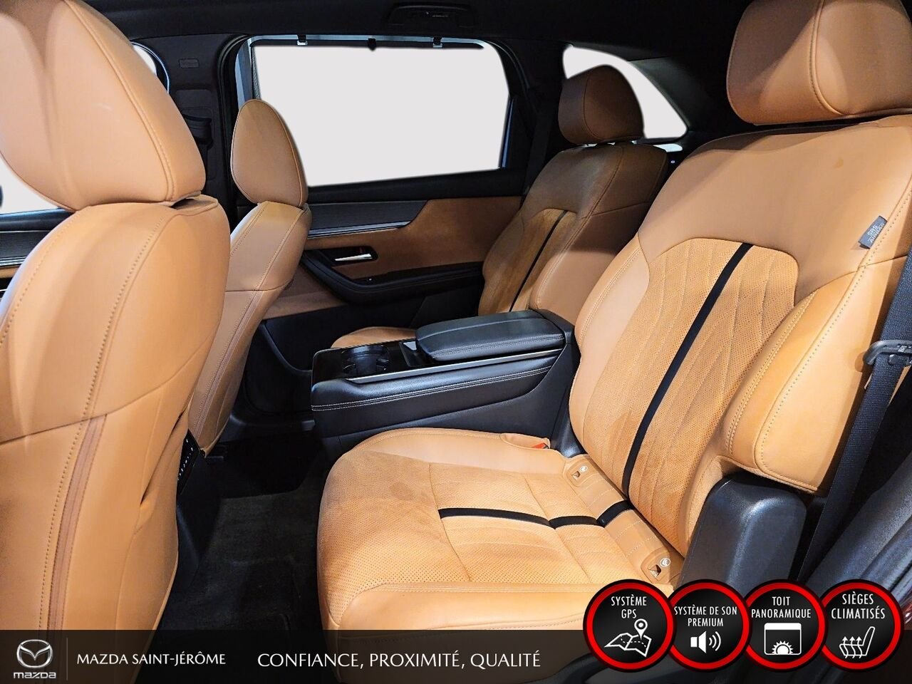 2024 Mazda CX-90 hybride léger Red Sainte-Agathe-des-Monts - photo #22