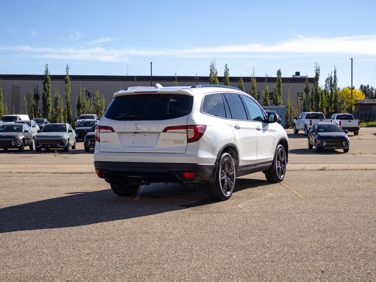2020 Honda Pilot Black Edition AWD White Sherwood Park - photo #12