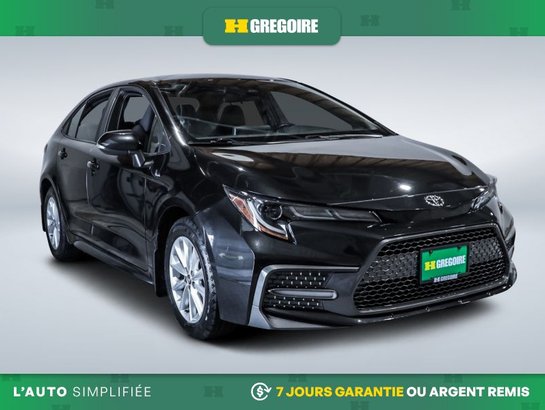 2022 Toyota Corolla SE AUTO AC GR ELEC MAGS CAM RECULE BLUETOOTH Black