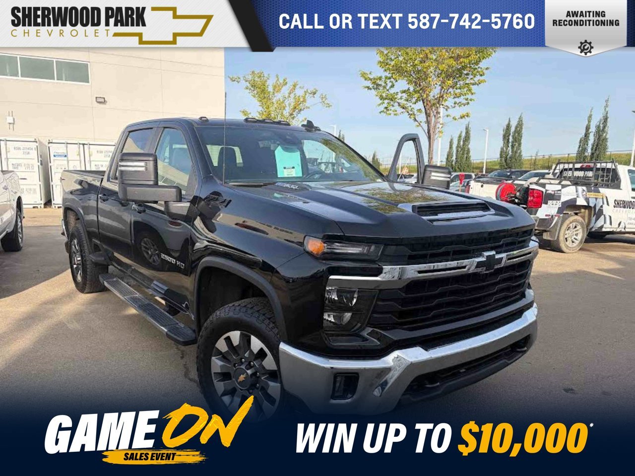 2024 Chevrolet Silverado 2500HD 4WD Crew Cab 159 LT Black Sherwood Park - photo #0