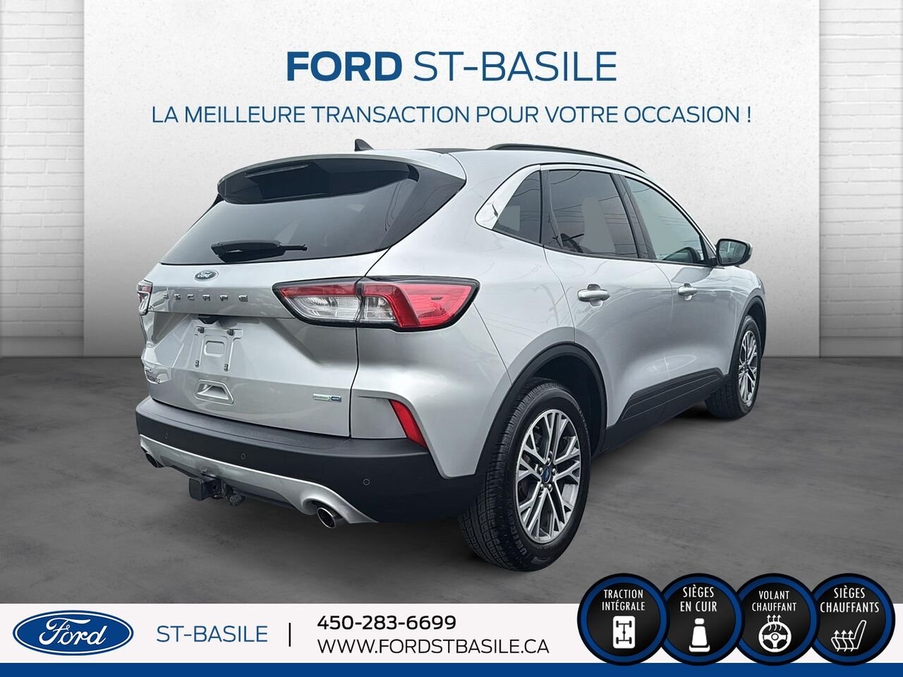 Ford Escape 2020 Argent Saint-Basile-le-Grand - photo #8