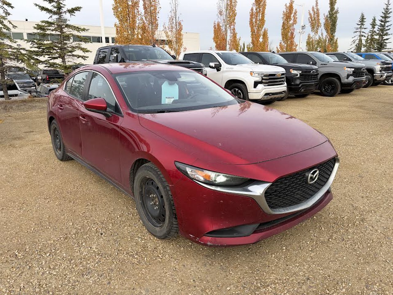 2019 Mazda Mazda3 GX Auto FWD Red Sherwood Park - photo #1
