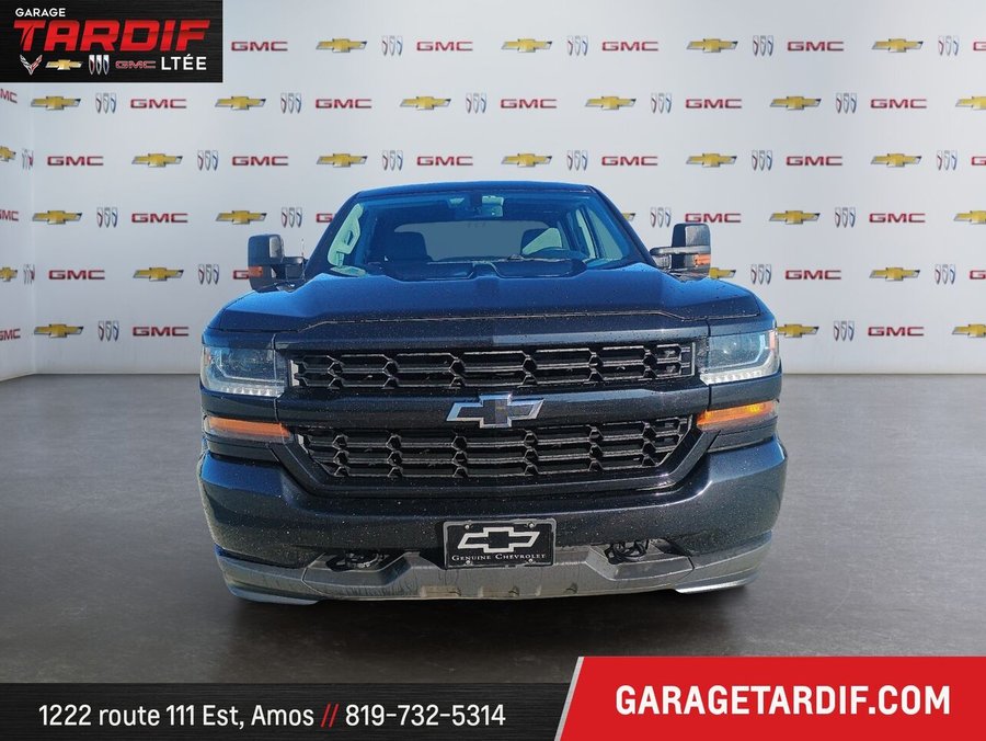 CHEVROLET SILVERADO CABINE MULTIPLACE 4RM PERSONNALISEE 2018 Noir