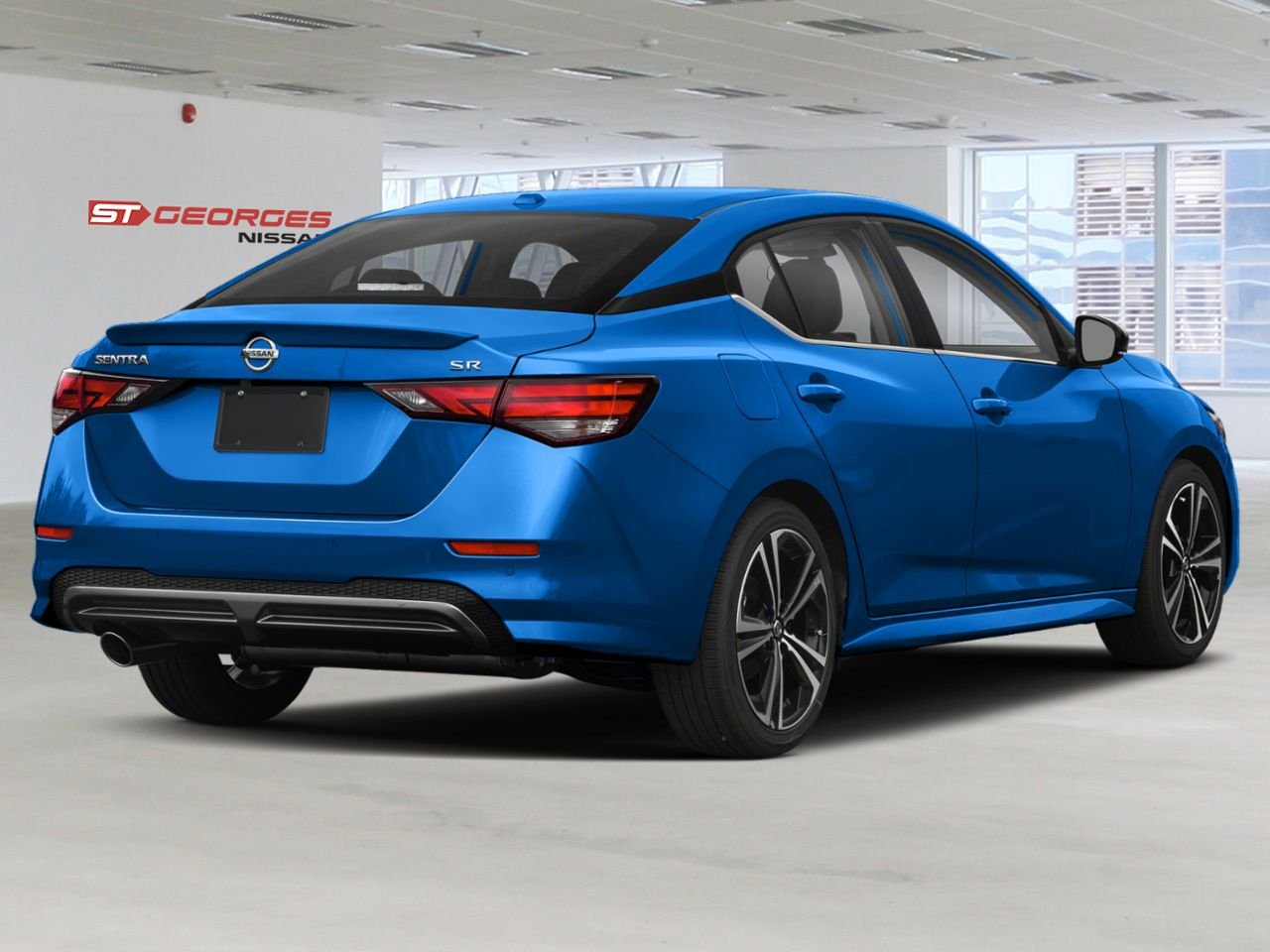2022 Nissan Sentra Blue Saint-Georges - photo #1