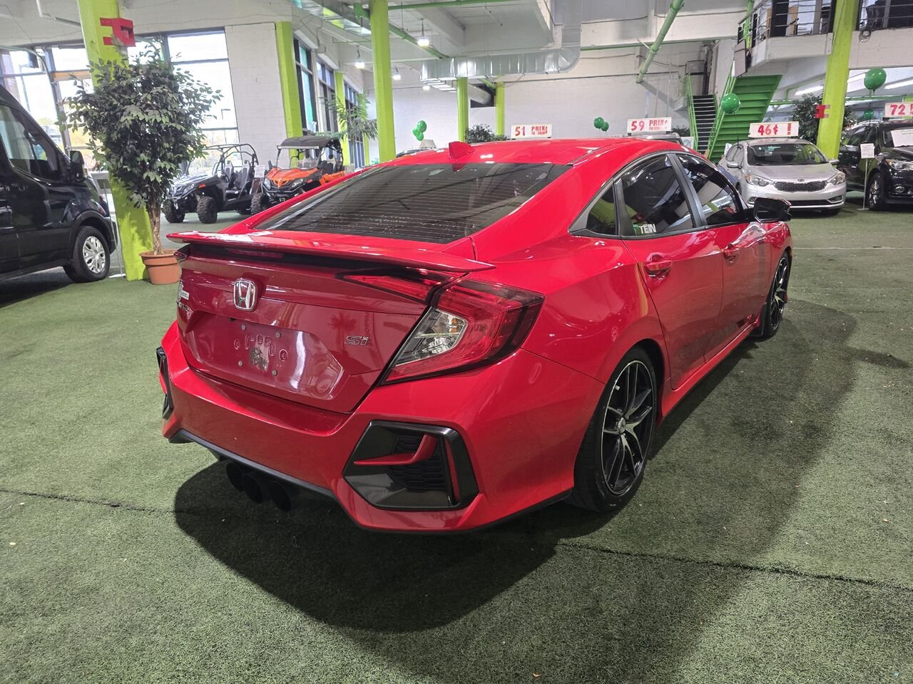 2020 Honda Civic Si berline Red  - photo #5