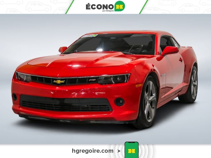 2014 Chevrolet Camaro Red Saint-Eustache - photo #2