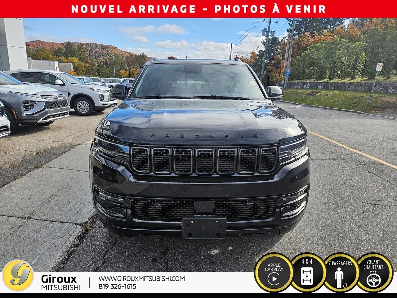 JEEP WAGONEER CARBRIDE 2025 Noir Sainte-Agathe-des-Monts - photo #1