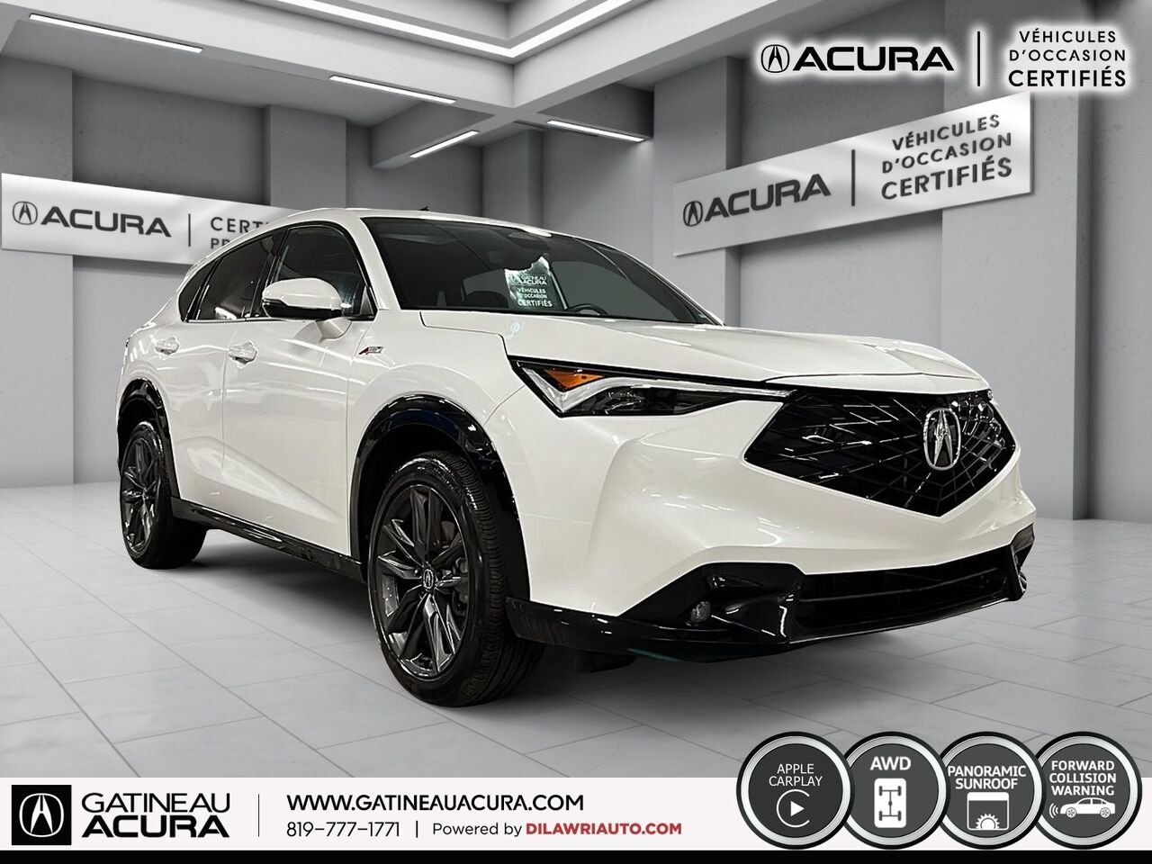 2025 Acura ADX A-Spec AWD White Gatineau - photo #14
