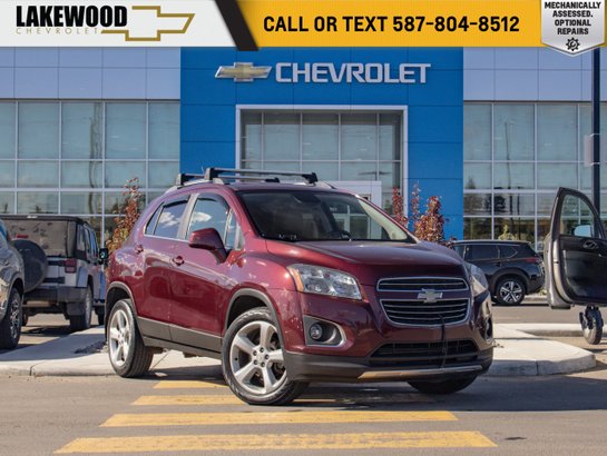 2016 Chevrolet Trax LTZ AWD 1.4T | Power Sunroof Red